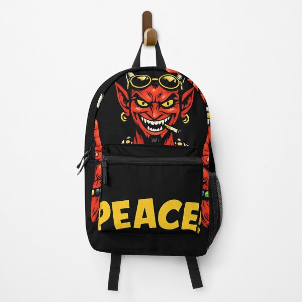 Item preview, Devil Horns & Ampersand Emblem – Minimal Red Symbol Design designed and sold by thesmilngnature.