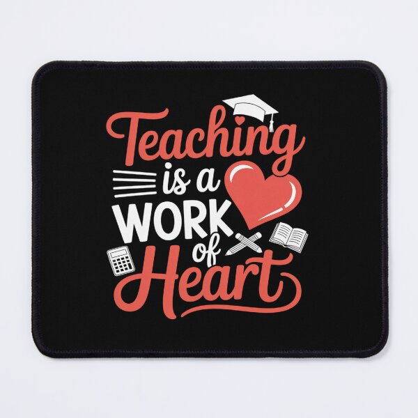 Item preview, Teaching Is A Work Of Heart Teacher Valentine's Day School designed and sold by grounabslaninal.