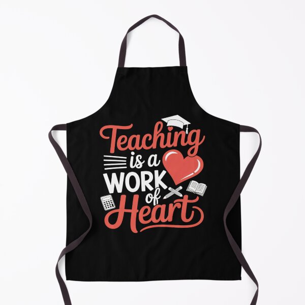 Item preview, Teaching Is A Work Of Heart Teacher Valentine's Day School designed and sold by grounabslaninal.