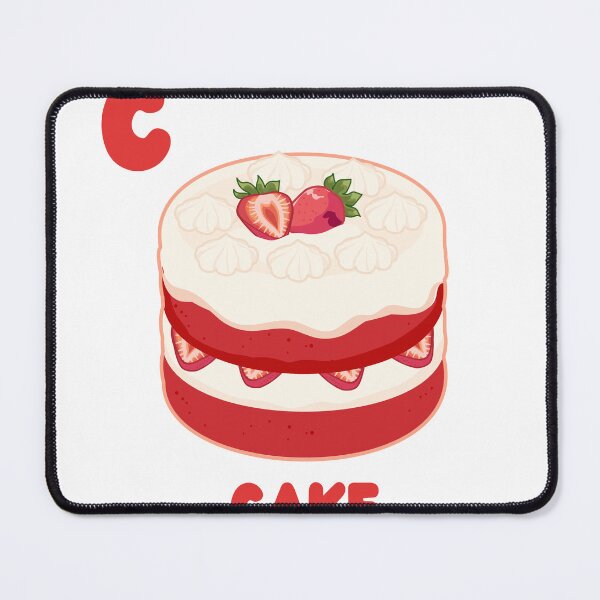 Item preview, Learn Alphabet : C for Cake designed and sold by Moonland21.