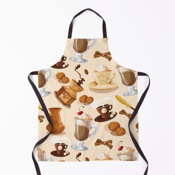 Item preview, Coffee Enjoyment Vintage Pattern with Coffee Grinder designed and sold by Mauswohn.