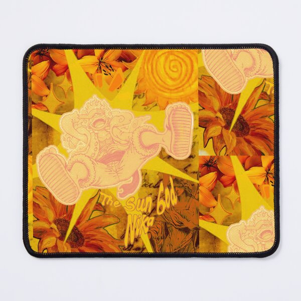 Item preview, Monkey D. Luffy - The Sun God Nika | One Piece Vintage Floral Fan Art designed and sold by Toteally-Yours.