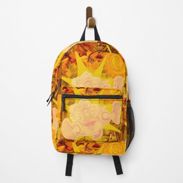 Item preview, Monkey D. Luffy - The Sun God Nika | One Piece Vintage Floral Fan Art designed and sold by Toteally-Yours.