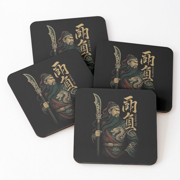 Item preview, Guan Yu Chinese Warrior Design, Guan Gong Shirt, Three Kingdoms General, Chinese History, Green Dragon Crescent Blade, Ancient China Warrior Art designed and sold by Typologystudios.