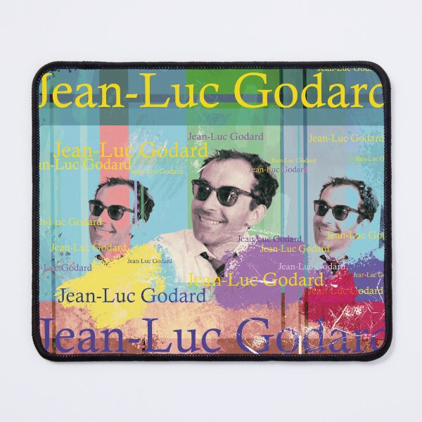 Item preview, Jean-Luc Godard Portrait Director Nouvelle Vague Collage designed and sold by Mauswohn.