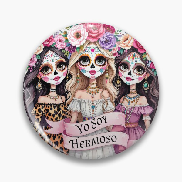 Item preview, Mexican Girls, Pretty Girls, Day of the Dead designed and sold by desireedickens.