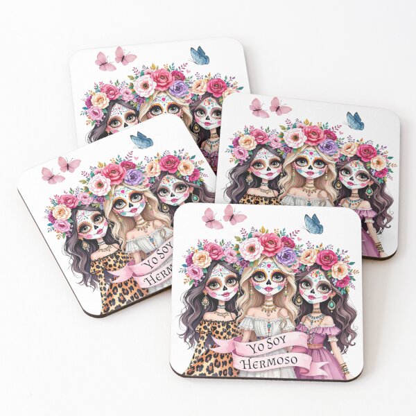 Item preview, Mexican Girls, Pretty Girls, Day of the Dead designed and sold by desireedickens.