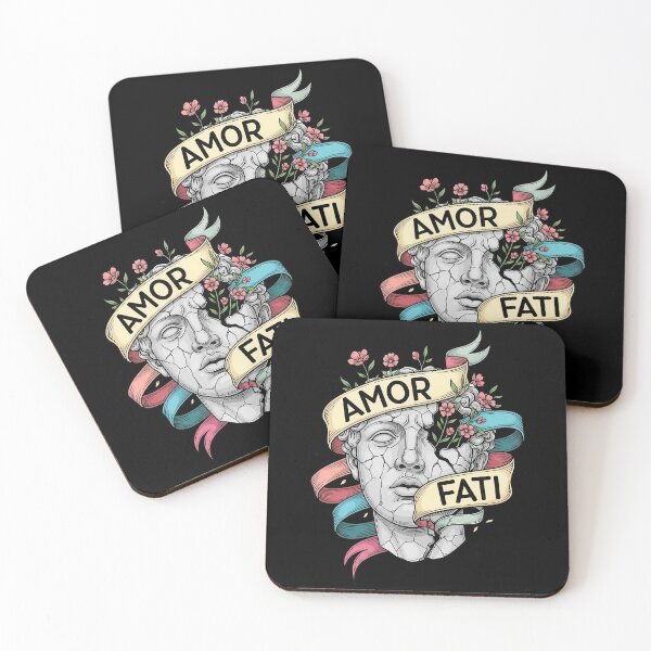 Item preview, Amor Fati Cracking Statue Head with Blooming Flowers designed and sold by nuel-art.