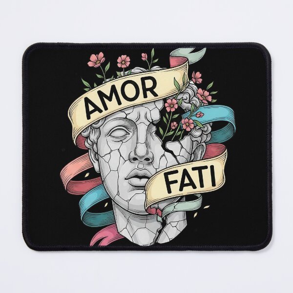 Item preview, Amor Fati Cracking Statue Head with Blooming Flowers designed and sold by nuel-art.