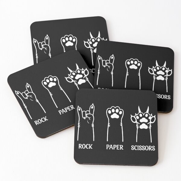 Item preview, Cat Rock Paper Scissors Hand Paw Tee designed and sold by Dmo3HarkoArt.