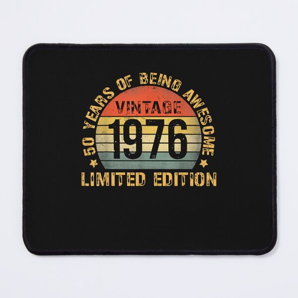 Item preview, Vintage 1976 50th Birthday Celebration Retro Style Gift designed and sold by mytvtoday2020.