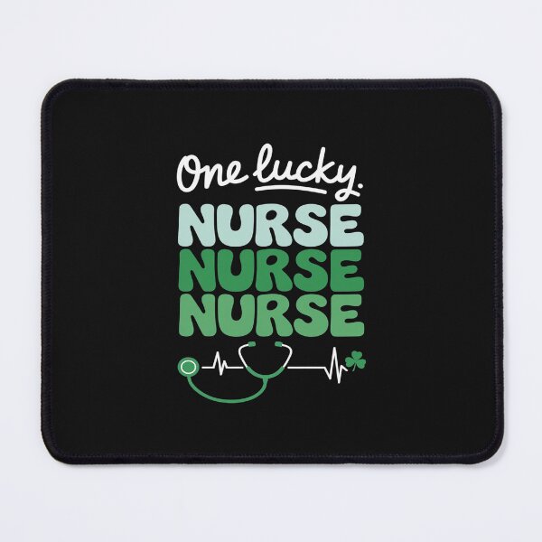 Item preview, One Lucky Nurse St Patricks Day Nurses Green Shamrock designed and sold by ReefNight.
