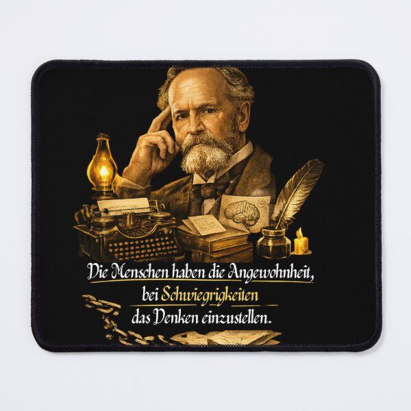 Item preview, Vintage Philosopher Quote Deep Thinking Wisdom designed and sold by KI-Kunstwerk.