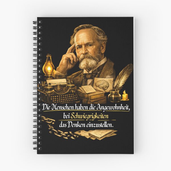 Item preview, Vintage Philosopher Quote Deep Thinking Wisdom designed and sold by KI-Kunstwerk.