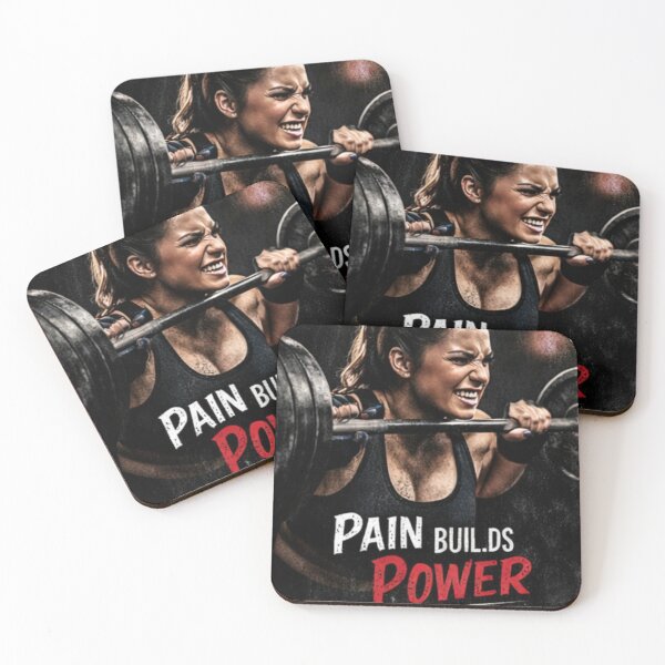 Item preview, PAIN BUILDS  POWER designed and sold by SilentRep.