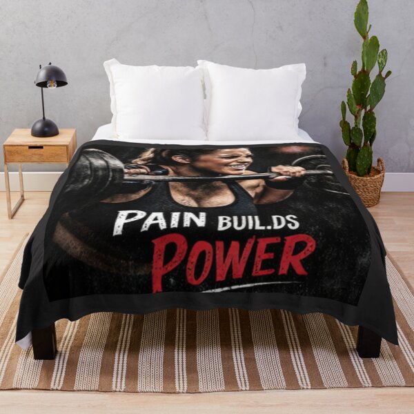Item preview, PAIN BUILDS  POWER designed and sold by SilentRep.