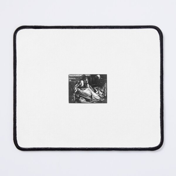 Item preview, Woman Facing Skeleton | Memento Mori designed and sold by GammaRay.