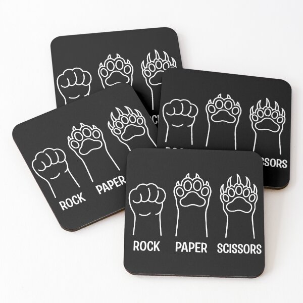 Item preview, Rock Paper Scissors Paw Edition T-Shirt designed and sold by Dmo3HarkoArt.