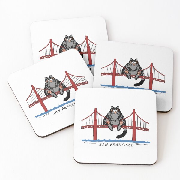 Item preview, Project Hail Mary - Vintage Ryan Gosling Cat , Retro Golden Gate Bridge Cat, Ryland Grace designed and sold by ElroyOndric.