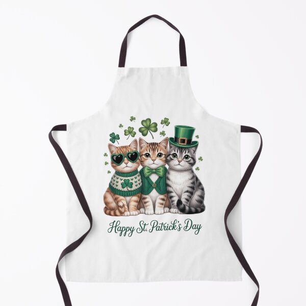 Item preview, Happy St. Patrick’s Day Cats Lucky Cats Festive Irish Cat designed and sold by Moon-Ape.