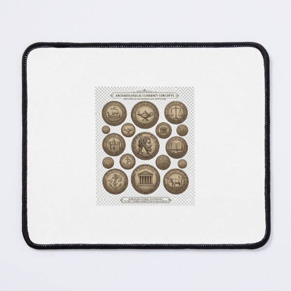 Item preview, Ancient Currency Civilization Archaeological Numismatics Art designed and sold by DarioTactical.