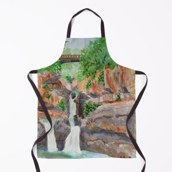 Item preview, O'heo Gulch; waterfall in Hana designed and sold by KPierceArt.