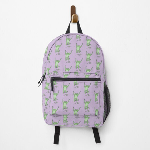 Item preview, Happy frog hops, Frog lover, Funny Frog, Animal Illustration designed and sold by anyramagic.