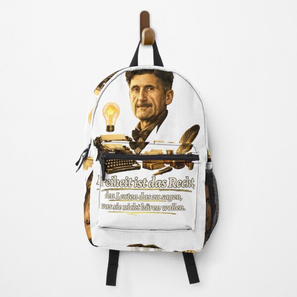 Item preview, Freedom is the Right – Orwell Quote Design designed and sold by KI-Kunstwerk.