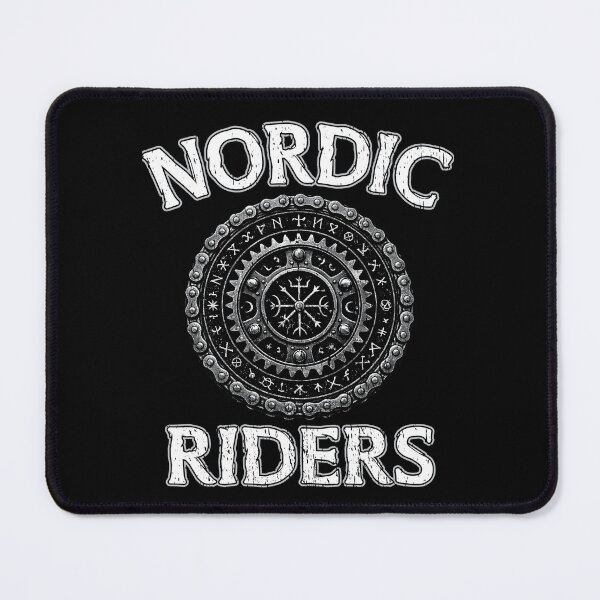 Item preview, Nordic Riders - Viking Runes Motorcycle Chain Biker Design designed and sold by Jt41.
