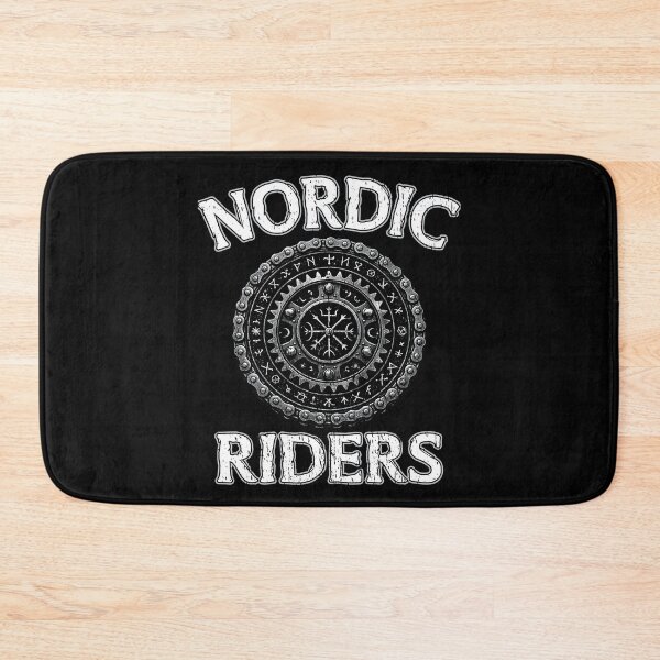 Item preview, Nordic Riders - Viking Runes Motorcycle Chain Biker Design designed and sold by Jt41.