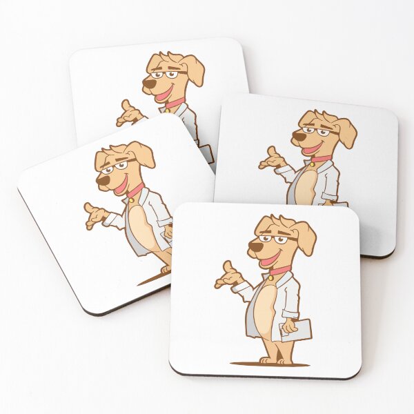 Item preview, Smart Lab Dog Doctor Medical Professional Cartoon designed and sold by Claupary.
