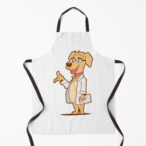 Item preview, Smart Lab Dog Doctor Medical Professional Cartoon designed and sold by Claupary.