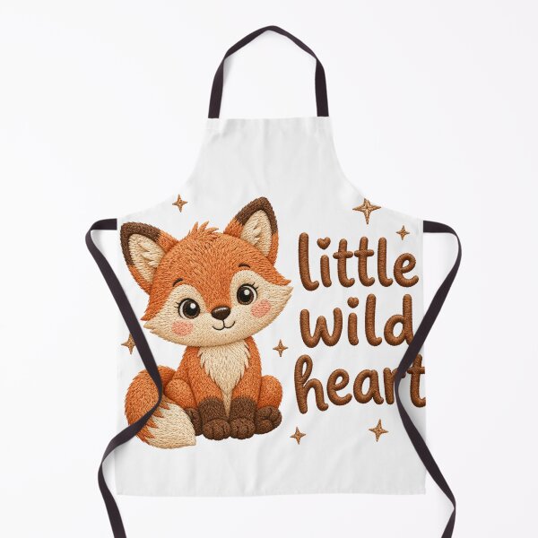 Item preview, Little Wild Heart Fox Cute Baby Animal Nursery Aesthetic designed and sold by PixelcreateTee.