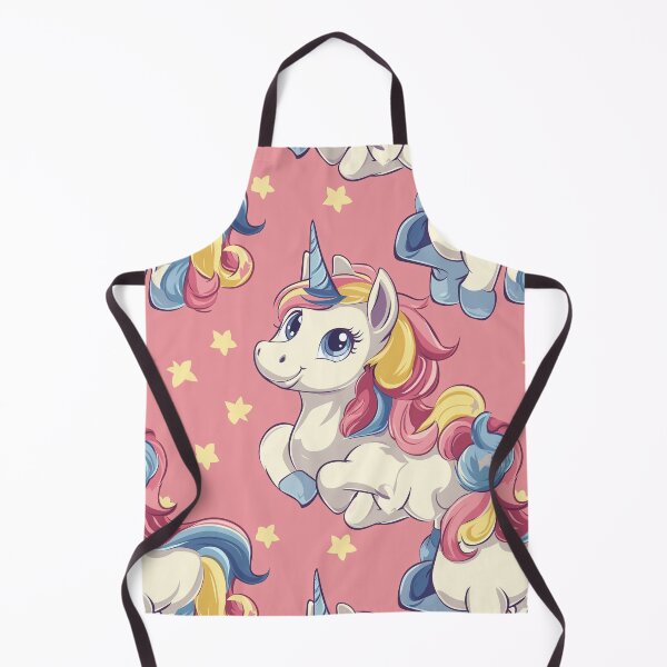 Item preview, Unicorn, fantasy world, crystal horn. Seamless pattern designed and sold by Leylita Design.