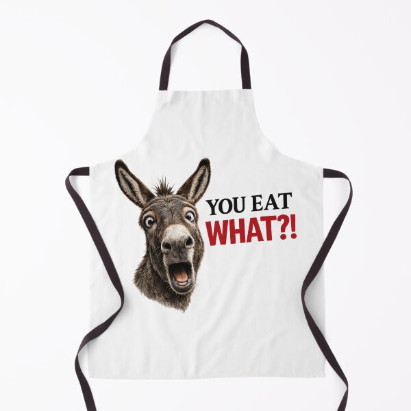 Item preview, You Eat What Funny Donkey Shirt Shocked Donkey Meme Animal Reaction Design designed and sold by Refinedpaws.