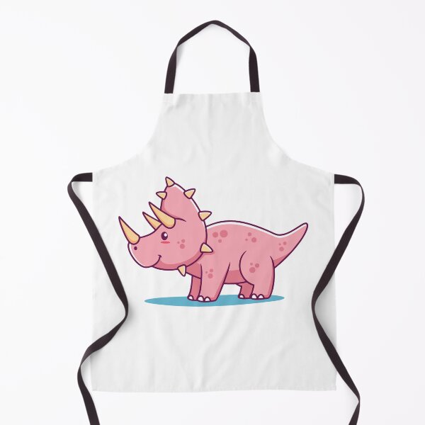 Item preview, Cute Pink Triceratops Dinosaur Illustration designed and sold by Claupary.