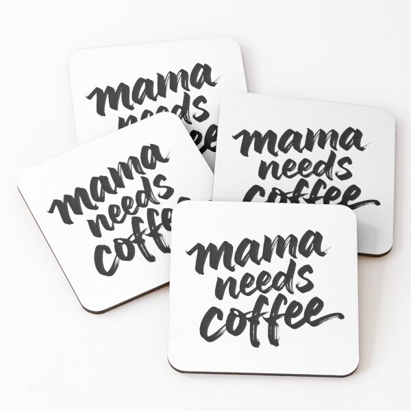 Item preview, Mama Needs Coffee Funny Mom Quote Coffee Lover Typography Design designed and sold by ArcticFoxStudio.