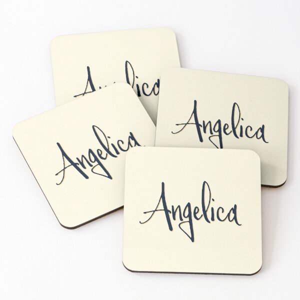 Item preview, ANGELICA personalized type design designed and sold by CharlottePlaceArt.