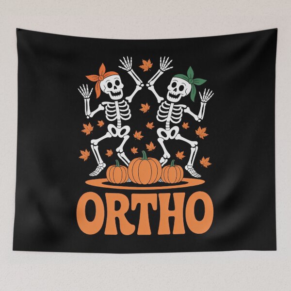 Item preview, Ortho Nurse Fall Pumpkin Skeleton Dancing Orthopedic Nursing designed and sold by Moon-Ape.