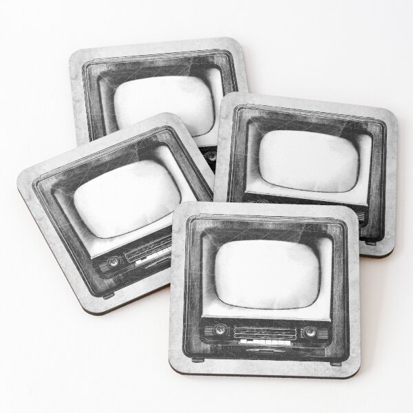 Item preview, Vintage CRT Television Dark Horror Retro Analog Static designed and sold by Ghoul Enterprises.