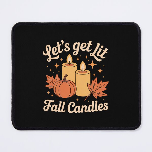 Item preview, Let's Get Lit Fall Scented Candles Autumn Thanksgiving designed and sold by Moon-Ape.