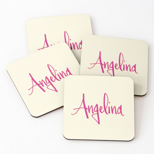 Item preview, ANGELINA personalized type design designed and sold by CharlottePlaceArt.