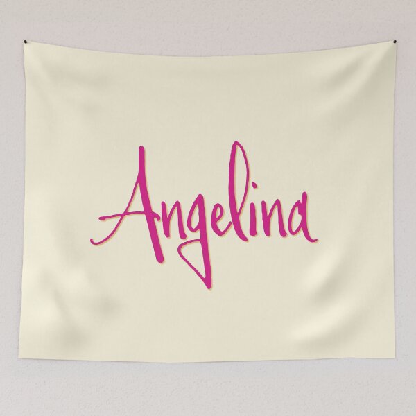 Item preview, ANGELINA personalized type design designed and sold by CharlottePlaceArt.