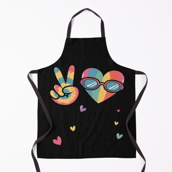 Artikelvorschau, Peace Love Swim Batik-Schwimmartikel, Schwimmgeschenke für den Sommer entworfen und verkauft von Sutvaomom.