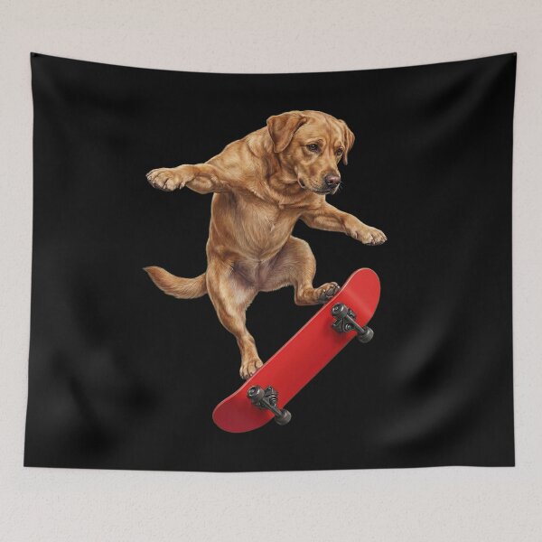 Item preview, Labrador Retriever Skateboarding Skate Dog Dad Lover designed and sold by TerryConnells.