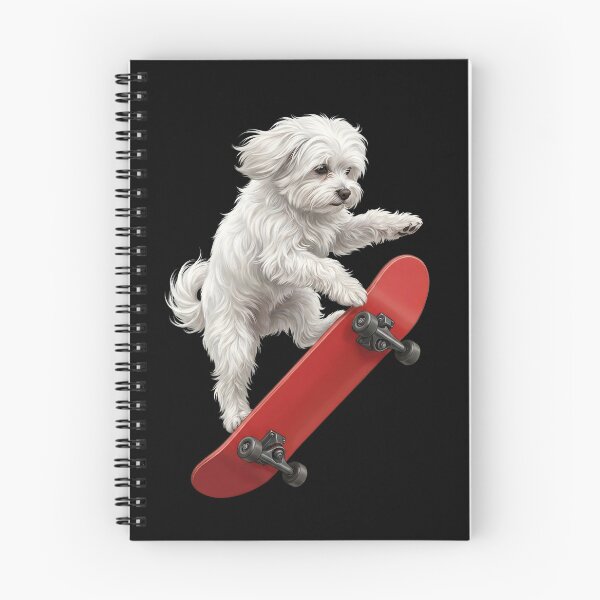 Item preview, Maltese Skateboarding Skate Dog Dad Lover designed and sold by TerryConnells.