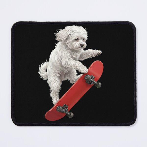 Item preview, Maltese Skateboarding Skate Dog Dad Lover designed and sold by TerryConnells.