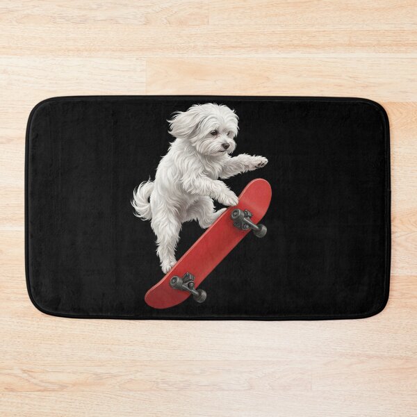 Item preview, Maltese Skateboarding Skate Dog Dad Lover designed and sold by TerryConnells.