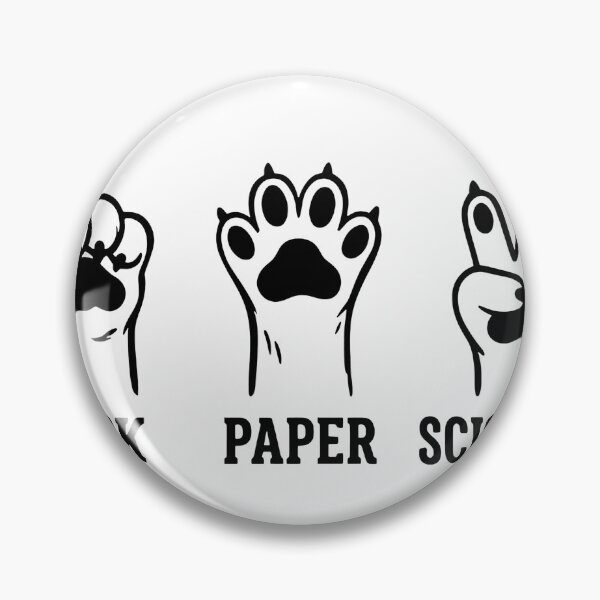 Item preview, Pet Paw Rock Paper Scissors Game Tee designed and sold by Dmo3HarkoArt.