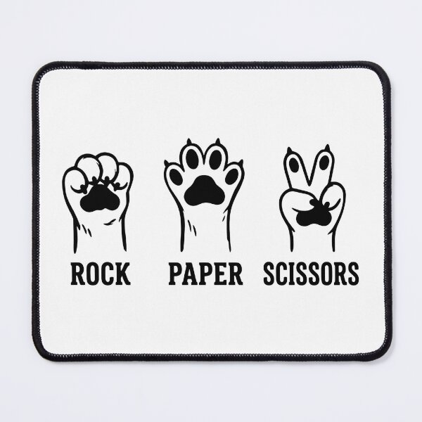 Item preview, Pet Paw Rock Paper Scissors Game Tee designed and sold by Dmo3HarkoArt.